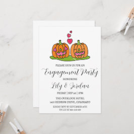 invitaciones de la fiesta de compromiso de caída d