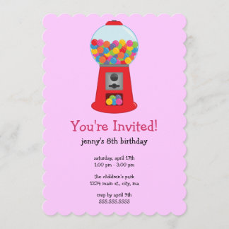 Invitaciones de la fiesta de cumpleaños de la