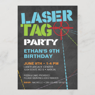 Invitaciones de la fiesta de cumpleaños de la