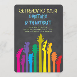 Invitaciones de la fiesta de cumpleaños de la