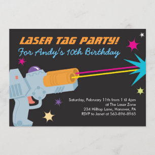 Invitaciones de la fiesta de cumpleaños de la