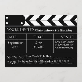 Invitaciones de la fiesta de cumpleaños de la