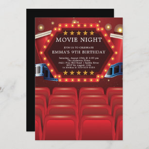 Invitaciones de la fiesta de cumpleaños de la