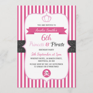 Invitaciones de la fiesta de cumpleaños de la