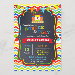 Invitaciones de la fiesta de cumpleaños de la casa