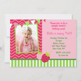 Invitaciones de la fiesta de cumpleaños de la foto