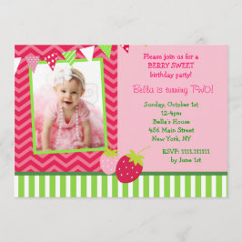 Invitaciones de la fiesta de cumpleaños de la foto