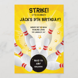 Invitaciones de la fiesta de cumpleaños de los