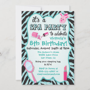 Invitaciones de la fiesta de cumpleaños del