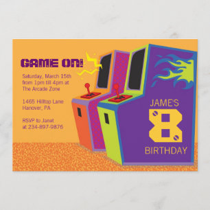 Invitaciones de la fiesta de cumpleaños del