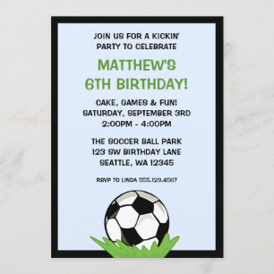 Invitaciones de la fiesta de cumpleaños del balón
