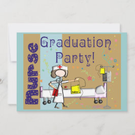 Invitaciones de la fiesta de graduación de la