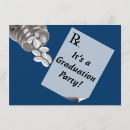 Invitaciones de la fiesta de graduación del