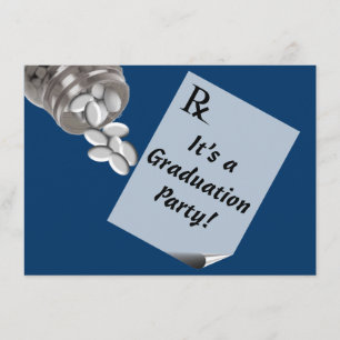 Invitaciones de la fiesta de graduación del