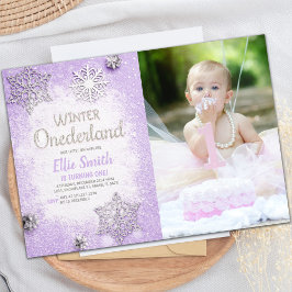 Invitaciones de la fiesta de invierno en el person