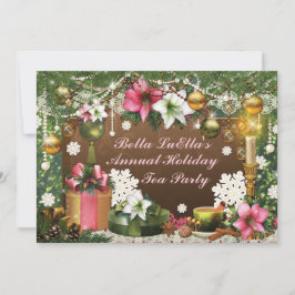 Invitaciones de la fiesta de Navidad del día de