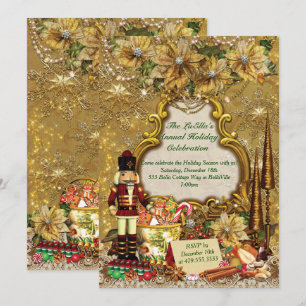 Invitaciones de la fiesta de Navidad del día de