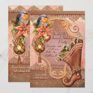 Invitaciones de la fiesta de Navidad del día de