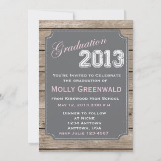 Invitaciones de la graduación