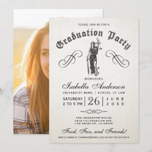Invitaciones de la graduación del colegio de