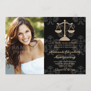 Invitaciones de la graduación del colegio de