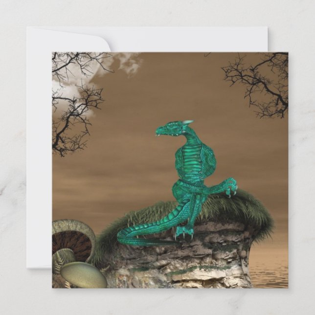 Invitaciones de la guarida de los dragones (Anverso)