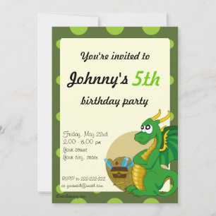 Invitaciones de la impresión del cumpleaños del