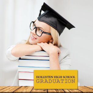 Invitaciones de la Parte de Anuncios de Graduación