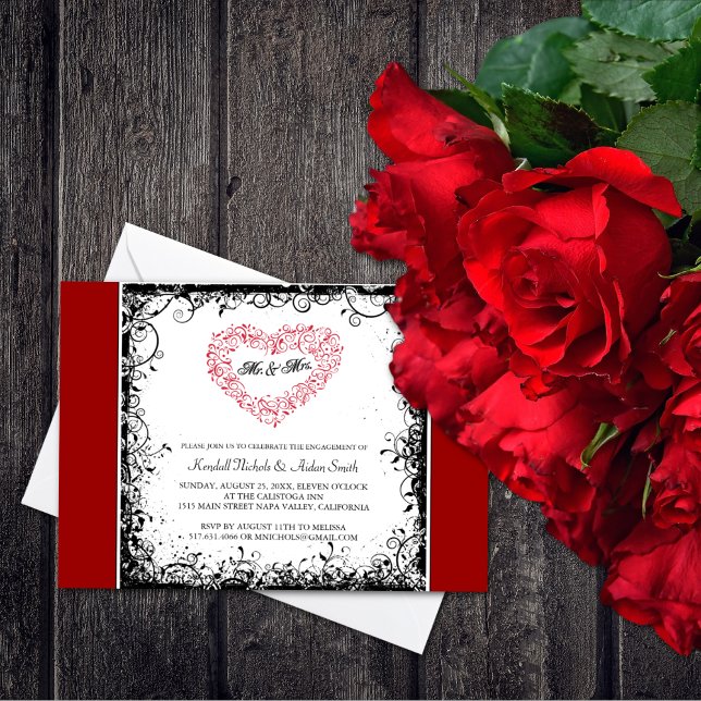 Invitaciones de la Parte de compromiso (Subido por el creador)