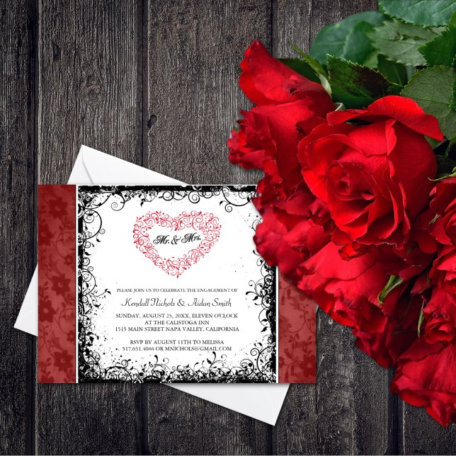 Invitaciones de la Parte de compromiso (Subido por el creador)