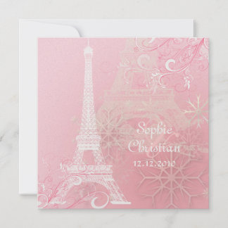 INVITACIONES DE LA TORRE EIFFEL DE PixDezines/FOND