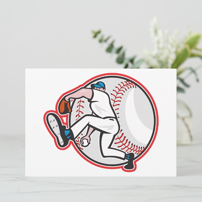 Invitaciones de lanzador de béisbol (Subido por el creador)
