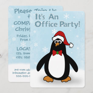 Invitaciones de las fiestas en la oficina del