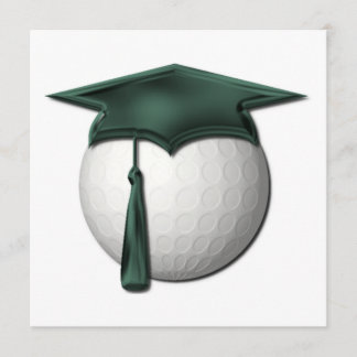 Invitaciones de las lecciones de golf