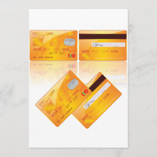 Invitaciones de las tarjetas de crédito