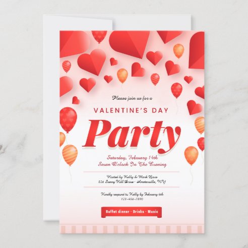 Invitaciones De Febrero Zazzle Es