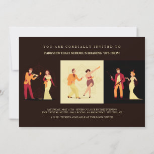 Invitaciones de los Felices Años Veinte