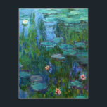 Invitaciones de los lirios de agua de Monet<br><div class="desc">Invitaciones de los lirios de agua de Monet Nympheas. Pintura al óleo en la lona 1915. Por los treinta años pasados de su vida, Monet pintó su charca del lirio en Giverny. Nympheas representa uno de su mejor y trabajos más queridos con sus ricos y uso variado de verdes. Un...</div>