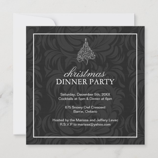 Invitaciones de los navidades (Anverso)