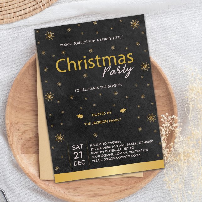 Invitaciones de los navidades (Christmas Party Invitations)