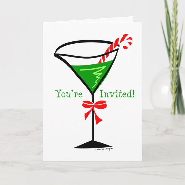 Invitaciones de los navidades (Anverso)