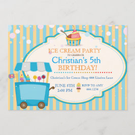 Invitaciones de los niños de la fiesta de cumpleañ
