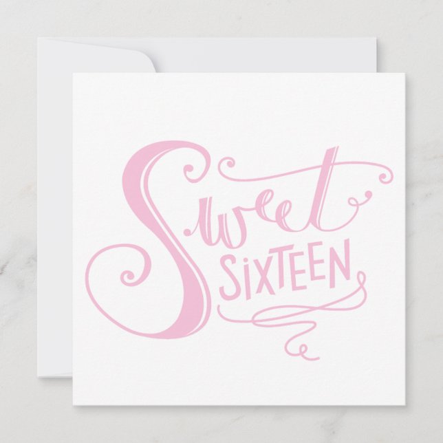 INVITACIONES DE LOS PARTIDOS "DULCES 16" (Anverso)