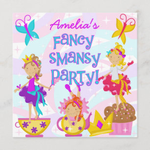 Invitaciones de lujo de la fiesta de cumpleaños de