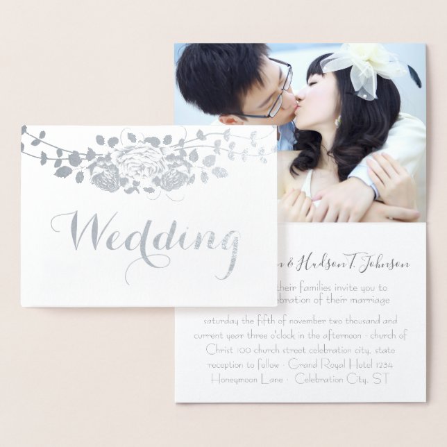 Invitaciones de matrimonio a la tipografía de Reli (Demostración)