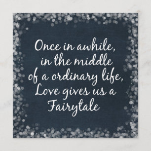 Invitaciones de matrimonio con cita de amor