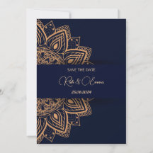 Invitaciones de matrimonio con diseño elegante