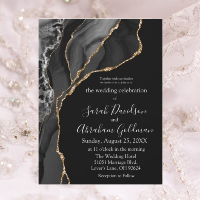 Invitaciones de matrimonio con Relieve metalizado  (Subido por el creador)