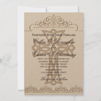 Invitaciones de matrimonio cruzado