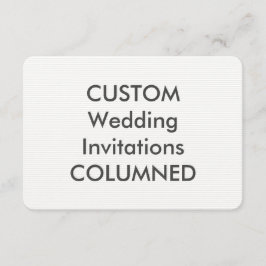 Invitaciones de matrimonio de 110 lb 5" x 3,5"